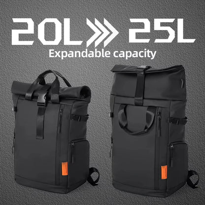 Men's Travel Bag 15.6inch Laptop Computer Backpack Outdoor Waterproof Camping Hiking School Bag College Business Rucksack