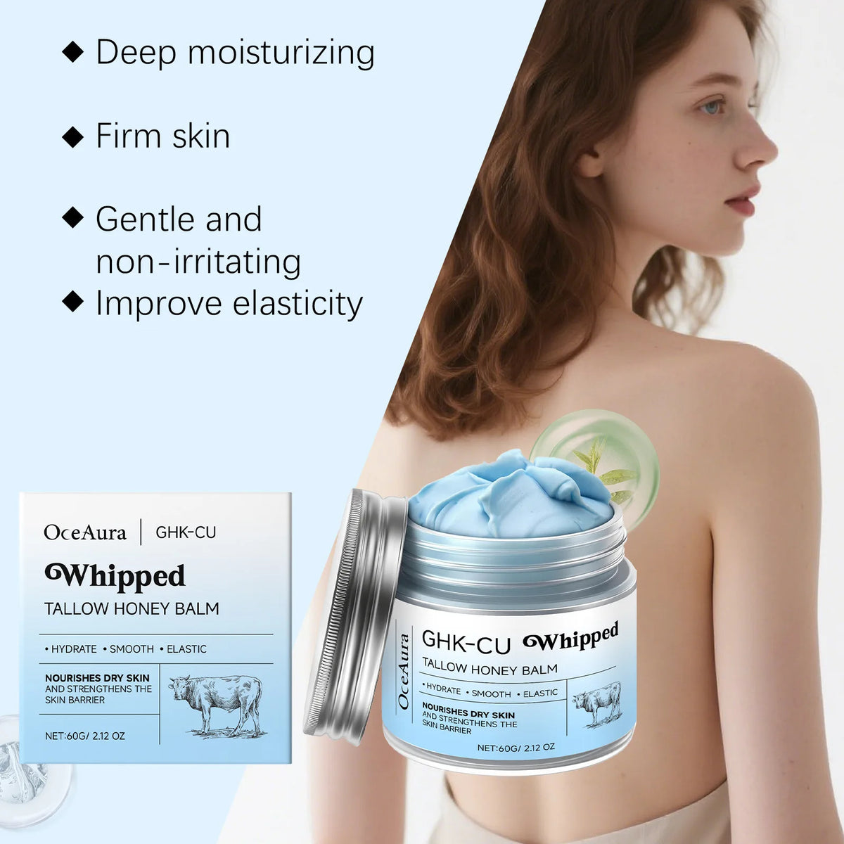 GHK-Cu  Copper Peptides Beef Tallow