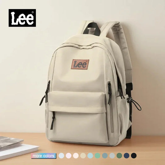 LEE Lightweight 16 Inch Laptop Backpack Women Man Oxford Middle High School Bag Large Capacity Teenage College Student Schoolbag