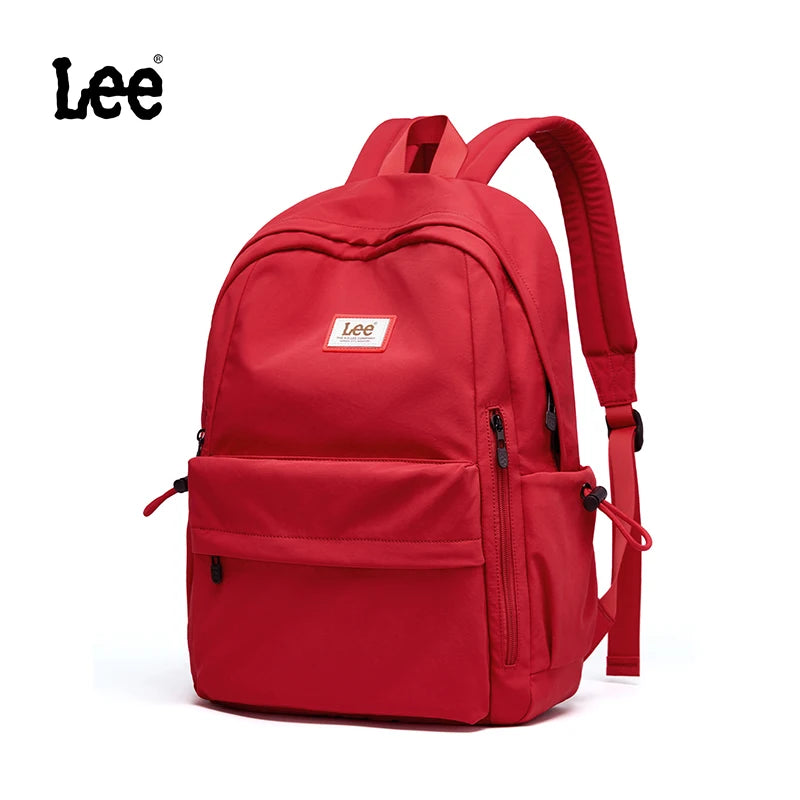 LEE Lightweight 16 Inch Laptop Backpack Women Man Oxford Middle High School Bag Large Capacity Teenage College Student Schoolbag