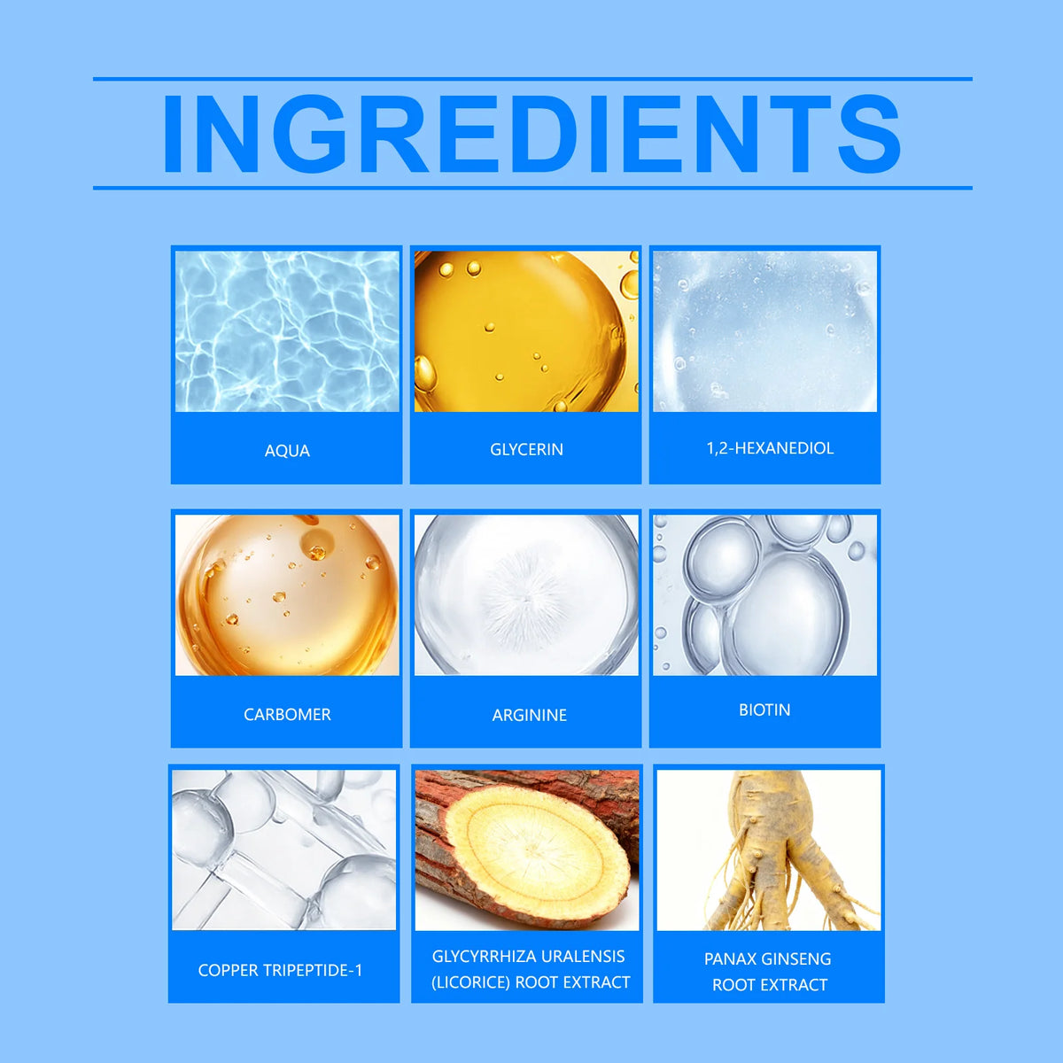 Copper Peptide Hair Growth Serum