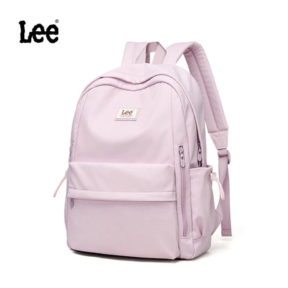 LEE Lightweight 16 Inch Laptop Backpack Women Man Oxford Middle High School Bag Large Capacity Teenage College Student Schoolbag