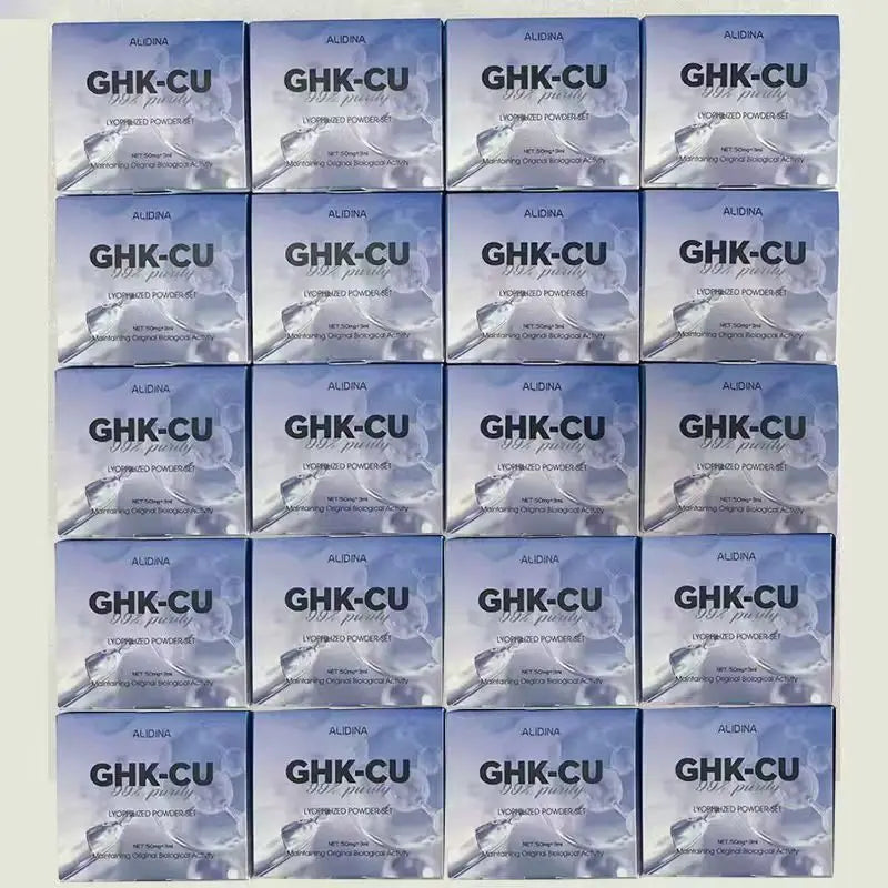 ZS High-Concentration Copper Peptide Serum with Hyaluronic Acid GHK-CU Anti-Aging Serum Fade Fine Lines Restore Skin Elasticity