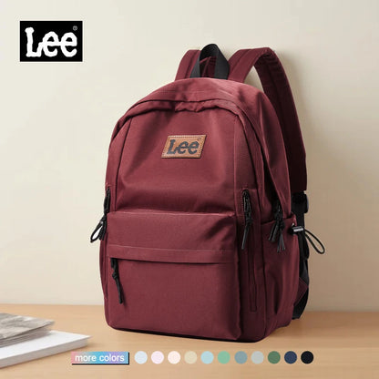 LEE Lightweight 16 Inch Laptop Backpack Women Man Oxford Middle High School Bag Large Capacity Teenage College Student Schoolbag