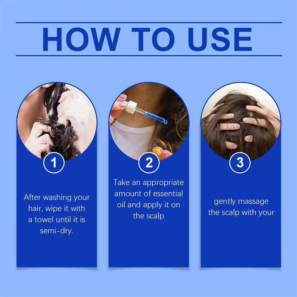 Copper Peptide Hair Density Serum Deep Nourishment And Moist For Damage Hair Treatment,anti-hair Loss Natural Hair Growth Liquid