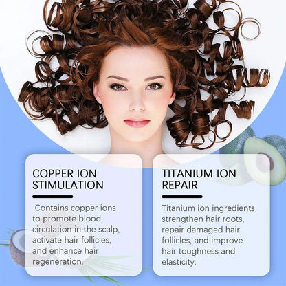 Copper Peptide Hair Density Serum Deep Nourishment And Moist For Damage Hair Treatment,anti-hair Loss Natural Hair Growth Liquid