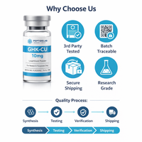 GHK-Cu 50mg – Copper Research Peptide – Purity 98%+